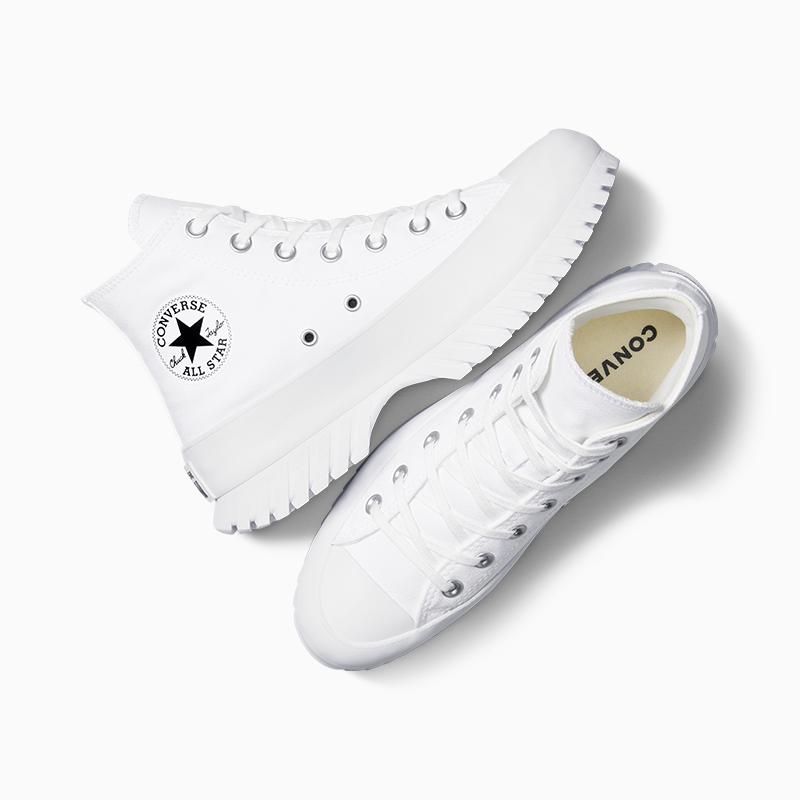 converse all star all white