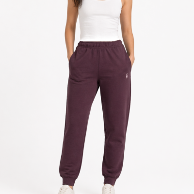 Alternative view of Polo Sophia Joggers Plum